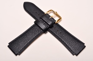 Pasek do zegarka Fossil ME3208, Skórzany, Czarny, 19mm