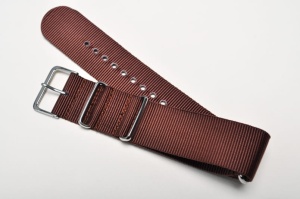 Pasek Campagnolo 500099 Nato, Materiałowy, Brązowy, 20mm