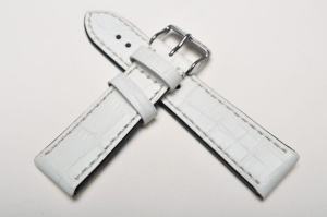 Pasek Campagnolo 002110, Skórzany, Biało-czarny, 22mm