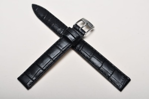 Pasek Bros 8435, Skóra naturalna, Czarny, 13mm