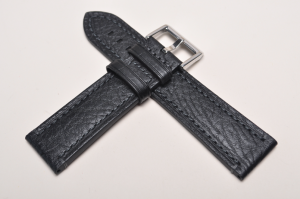 Pasek Stailer Aviator Liberty 5231, Skórzany, Czarny, 24mm