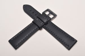 Pasek Stailer Aviator Liberty 5211, Skórzany, Czarny, 20mm