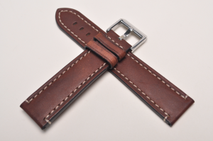 Pasek Stailer Aviator Liberty 5192, Skórzany, Ciemny brąz, 22mm