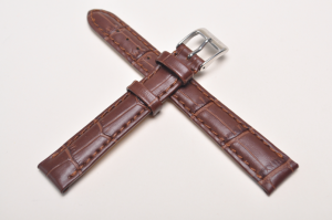 Pasek Stailer 2042, Skórzany, Brązowy, 14mm