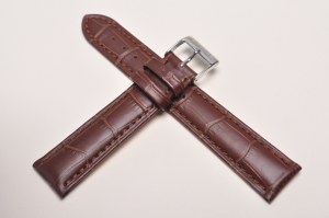 Pasek Stailer 2042, Skórzany, Brązowy, 18mm, XL