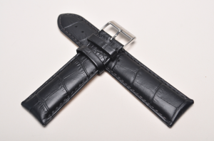 Pasek Stailer 2041, Skórzany, Czarny, 22mm