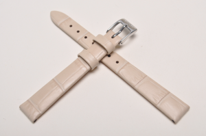 Pasek Stailer 1879, Skórzany, Beżowy, 12mm