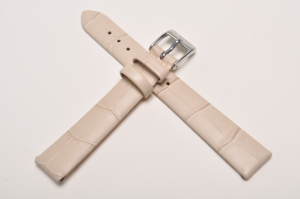 Pasek Stailer 1879, Skórzany, Beżowy, 14mm