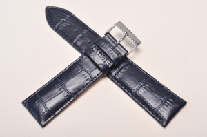 Pasek Stailer 1167, Skórzany, Granatowy, 22mm, XL