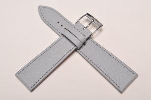 Pasek Fluco 125M Caviar, Skórzany, Szary, 21mm