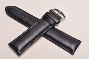 Pasek Stailer 2581 Comfort, Skórzany, Czarny, 24mm