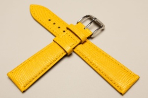 Pasek Campagnolo 631210, Skórzany, Żółty, 20mm