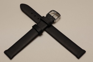 Pasek Fluco Polo 305S, Skórzany, Czarny, 12mm