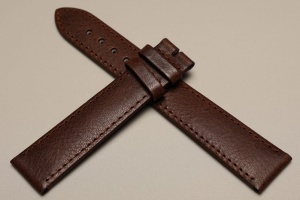 Pasek do zegarka Longines, Skórzany, Brązowy, 18mm