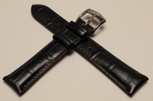 Pasek Stailer Classic 6101, Skórzany, Czarny, 19mm