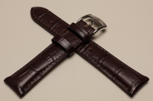 Pasek Stailer Classic 6102A, Skórzany, Ciemny brąz, 20mm