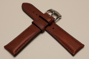 Pasek Stailer Classic 6112A, Skórzany, Ciemny brąz, 20mm