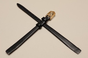 Pasek Hirsch Toronto Open End, Skórzany, Czarny, 8mm