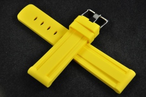 Pasek Campagnolo 0020, Silikonowy, Żółty, 22mm