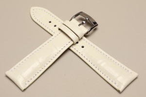 Pasek Stailer Heritage 7840, Skórzany, Biały, 21mm