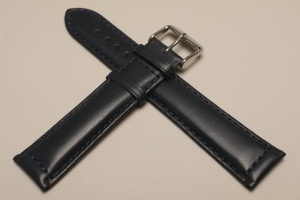 Pasek Skórzany, Granatowy, 22mm, XL