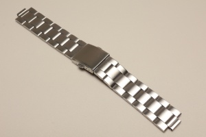 Bransoleta z maskownicami, Stalowa, Srebrna, 18-22mm