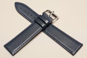 Pasek Horido 4523, Skórzany, Granatowy, 20mm