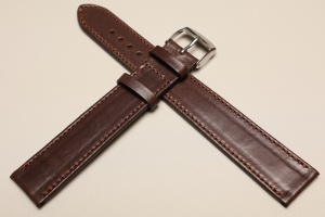 Pasek Horido 9201, Skórzany, Brązowy ciemny, 22mm, XXL