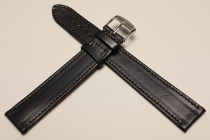 Pasek Horido 9201, Skórzany, Czarny, 24mm, XXL