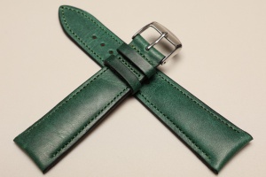 Pasek Horido 9350, Skórzany, Zielony, 22mm