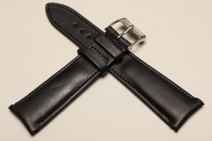 Pasek Horido 9350, Skórzany, Czarny, 22mm