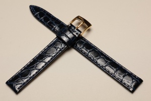 Pasek Bros 8473, Skóra naturalna, Czarny, 12mm