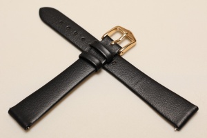 Pasek Hirsch Toronto, Skórzany, Czarny, 13mm