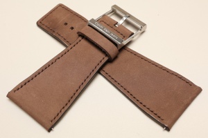 Pasek do zegarka CK Jeans Boundary K42111, Ciemny brąz, 38mm, XL