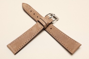 Pasek Campagnolo, Skórzany, Zamszowy, Szarooliwkowy, 18mm