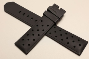 Pasek do zegarka Tag Heuer Formula 1, Gumowy, Czarny, 21,5mm