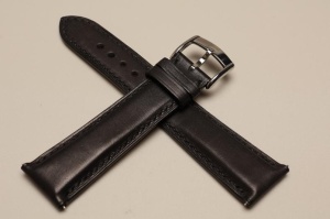 Pasek Stailer Heritage Premium 7831A, Skórzany, Czarny, 20mm