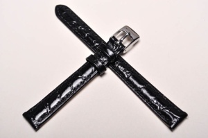 Pasek Horido 119, Skóra naturalna, Czarny,  12mm, XL