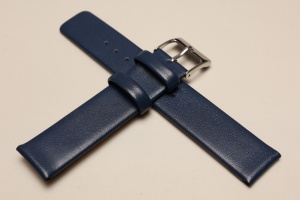 Pasek Horido 1158, Skórzany, Granatowy, 20mm