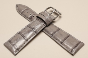 Pasek Campagnolo 442410, Skórzany, Szary, 22mm