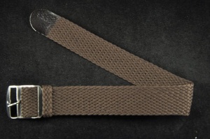 Pasek Perlon Brązowy, 20mm
