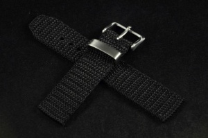 Pasek Nato dwuczęściowy, Czarny, 20mm