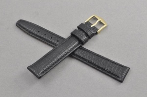 Pasek typu Vintage Elegance, Skórzany, Czarny, 15mm