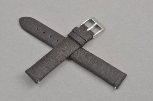 Pasek Vegan, Pinatex, Ciemny brąz, 14mm