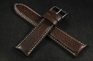 Pasek Campagnolo 602210, Skórzany, Ciemny brąz, 22mm
