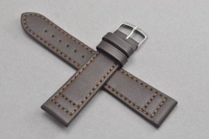 Pasek Morellato Ginepro 4472, Skóra Syntetyczna, Ciemny brąz, 20mm