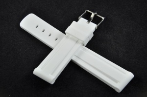 Pasek Campagnolo 0020, Silikonowy, Biały, 20mm