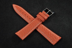 Pasek Horido 9617, Skórzany, Pomarańczowy, 20mm