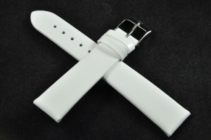 Pasek Horido 504, Lakierowany, Biały, 18mm