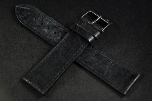 Pasek Campagnolo 605810, Skórzany, Czarny, 22mm